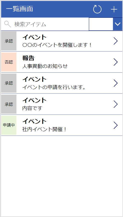 電話のレイアウト