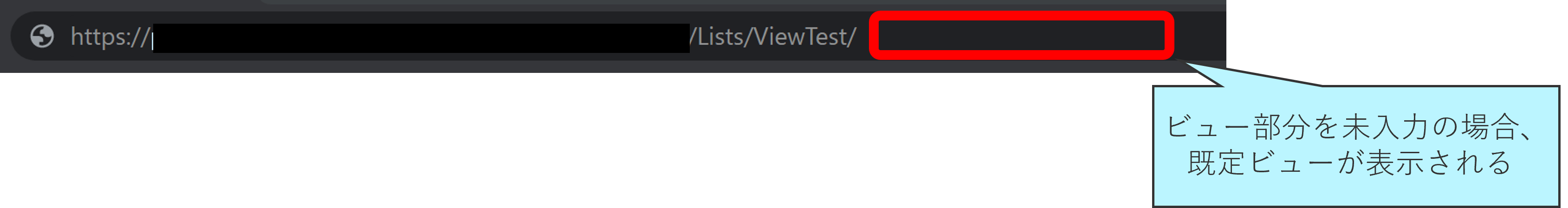 SharePointリストの既定ビュー