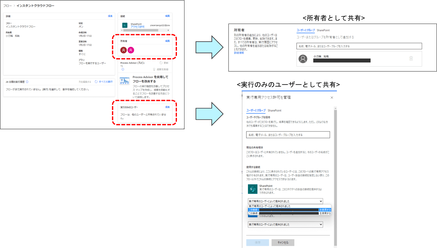 今さら聞けないPower Automate:フローの種類とその違い(2)共有(インスタント クラウド フロー)
