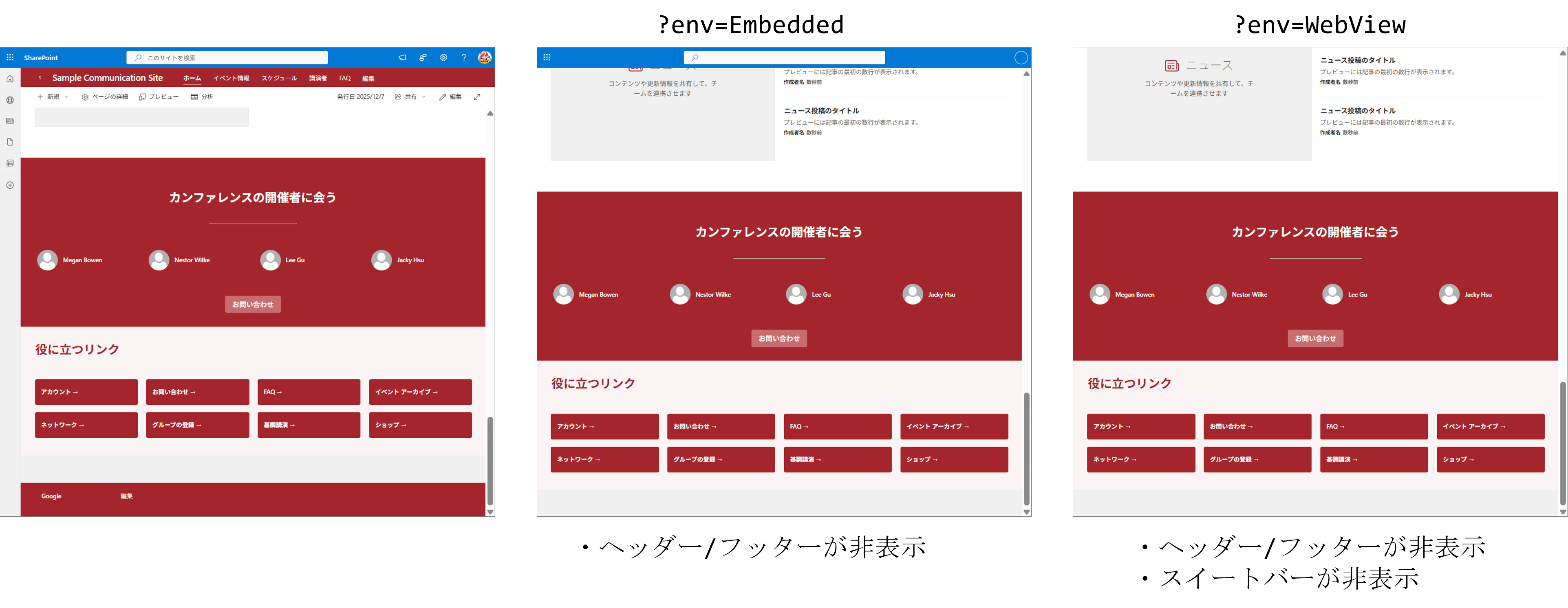 Embedded・WebView